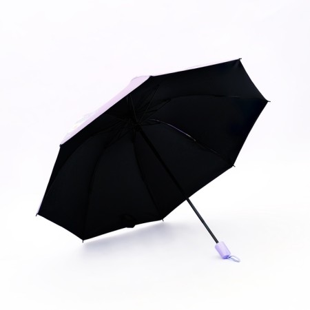 Umbrella fur R48/55 8SP 4sl eponge in/u uf flowers straight handle b/cut mix package-1