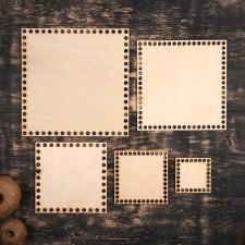 A set of blanks for knitting 