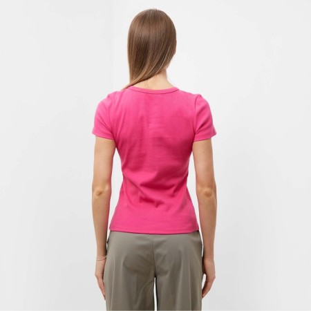Female T -shirt, pink color, size m (44)-3