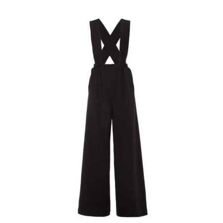 Women's pants Minaku: Casual Collection Black Black, Rr. 48-6