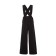 Women's pants Minaku: Casual Collection Black Black, Rr. 48