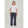 Female trousers, size 58, dark blue color