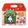 Gift set New Year's notebook coloring, stencils, stickers and wax crayons "Gift for you"