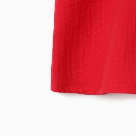 Kit for girls (blouse, shorts) minku red color, height 116-8