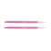 Removable aluminum knitting needles Zing Knitpro, for a cable 35-126 cm/5.00 mm 47505