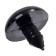 Screw eyes with plugs, set of 20 pcs., Size 1 pc. - 1.8 cm, black color