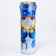 Gift box, blue balls tube 99x340mm