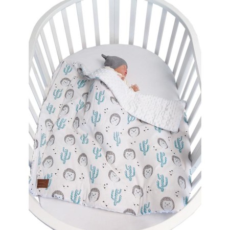 Hedgehog Plaid, size 95x85 cm
