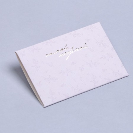 Envenue for a certificate with TISTENT "Tenderness" 10.5 x 7