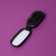 The comb is massage, folding, mirror, 9.5 × 5.5 cm, black color