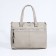 Luggage bag on lightning, 2 external pockets, color gray color