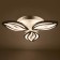 Gallop Lamp "Galaxy" 382700 LED 60W White 52x52x7.5cm