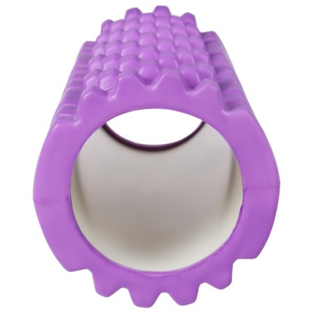 Massage roller SANGH, 33x14 cm, purple color-3