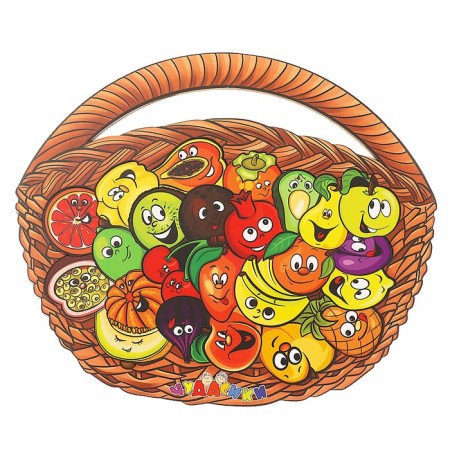 Puzzle-headed "Fruit basket"