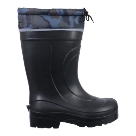 Male boots from an eva with an extension and insulation, up to -30 ° C, size 45-46, black color-1