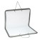 Folder for drawings and drawings A3, 460 x 320 x 25 mm, handles, plastic, lightning around, "office"