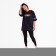 Female leggings, black color, size 52