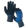 Nylon gloves, insulated, with double latex dousy, size 10, blue, Greengo