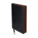 Organizer, A6, 116 sheets, cage, leatherette cover, brown cut, black