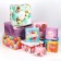 Set of boxes 10 in 1, gift packaging, “balls”, 10.2 x 10.2 x 6–28.2 x 28.2 x 15 cm 15 cm