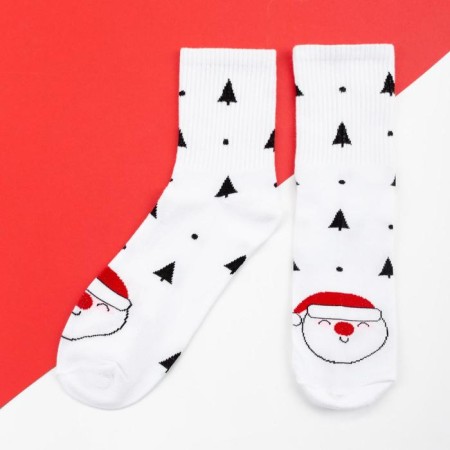 New Year's socks KAFTAN "Santa Claus" p. 36-39 (23-25 ​​cm)-1