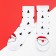 New Year's socks KAFTAN "Santa Claus" p. 36-39 (23-25 ​​cm)
