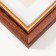 Photo frame pine С15 21x30 cm, 008 Mahagon 3 (plastic screen)