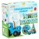 A set of paper utensils, on 6 people "Happy Birthday!", Blue Tractor