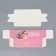 Box for Makarun, confectionery packaging "Beloved educator", 18 x 5.5 x 5.5 cm