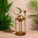 Globus souvenir with compass and magnifier, height 23.5 cm
