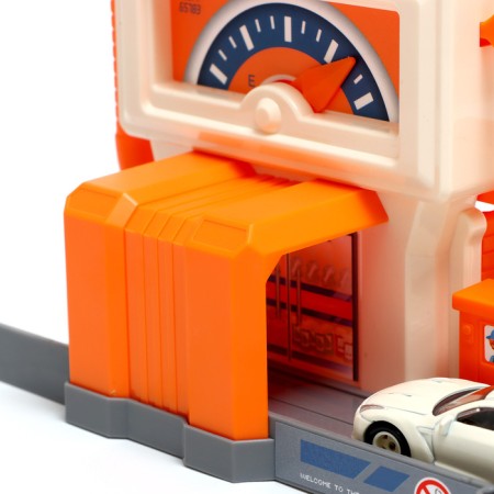Parking "Building Station", color orange-8