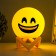 Night Smile Smile LED from batteries 3haa yellow 14x14x18 cm Risalux