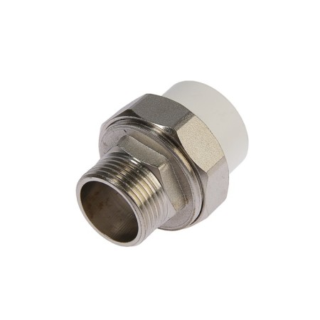 Combined coupling "STM", detachable (American), 25 mm × ¾ ", external thread