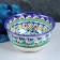 Rishtan ceramics "Patterns" 14.5 cm, small, blue