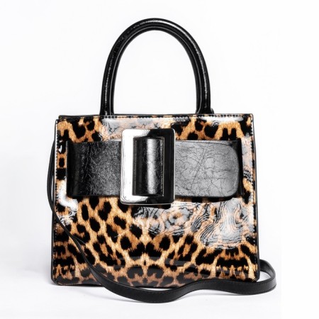 Bag Tout Women, Genuine leather, Ludor Brown, 23x13x20 cm