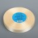 Satin tape, 12 mm × 33 ± 2 m, beige color No. 061