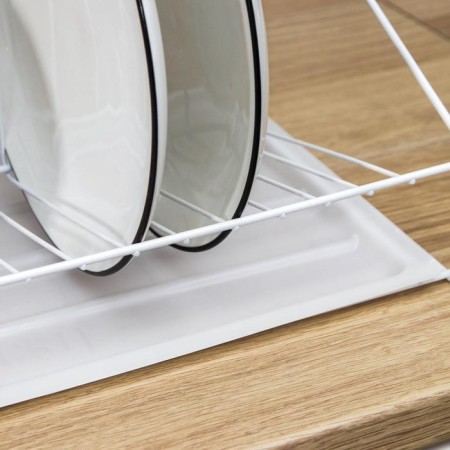 Dishes for dishes with a pallet 38 × 24 × 37 cm, white color-3