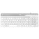 Keyboard A4Tech FSTYLER FK25 White/Gray USB Slim
