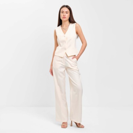 Women's vest MIST: Classic Collection p. 46, beige-1