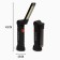 Battery working lamp, 5 W, 1200 mAh, Cob, LED, 3 modes, 14.5 x 4.8 cm