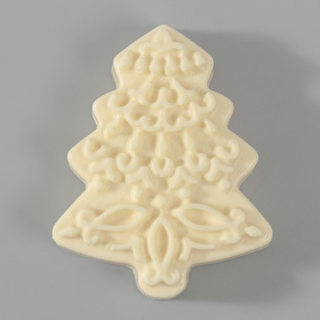 Mold Silicon "Christmas tree" 8x6.5 cm mix-3