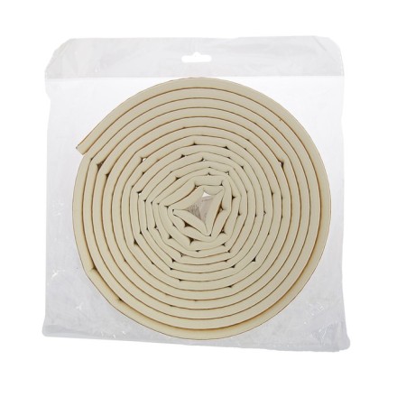 Rubber tundra seal, profile d, size 9x8 mm, white, in packaging 10 m-6