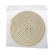 Rubber tundra seal, profile d, size 9x8 mm, white, in packaging 10 m