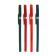 Ballic handle, 0.5 mm, blue rod, case with a transparent holder, mix
