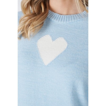 Jumper female elongated Eliseeva Olesya, size 42-44, blue color-2