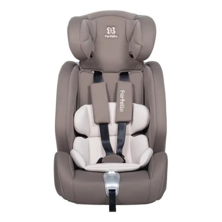 Car seat children's Farfello, group 1/2/3 (9-36 kg), ISOFIX system, coffee color color-8