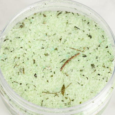 Mint's salt scrub with Altai herbs, tonic 250 ml-1