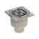 Zein English, 100x100 mm, vertical, d = 50 mm, direct release, stainless steel