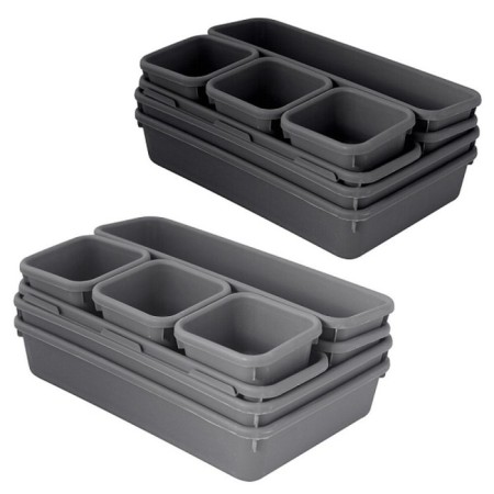 A set of organizers for storage of the multiple "Octava", 23.5x15.5x4.5 cm, 8 pcs, mix