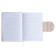 Leduced A5 diary A5, 160 sheets, Devente.contea, firm cover of artificial leather with foam rubber, pink